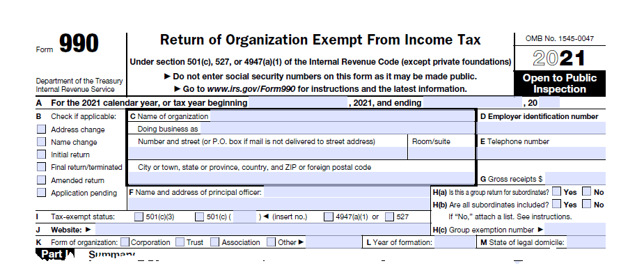 Form 990