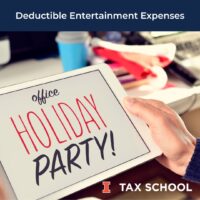 Basic Principles for Entertainment Deduction